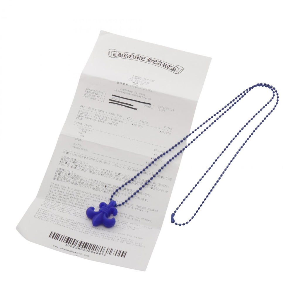 Chrome Hearts BS Flare · Rubber Necklace