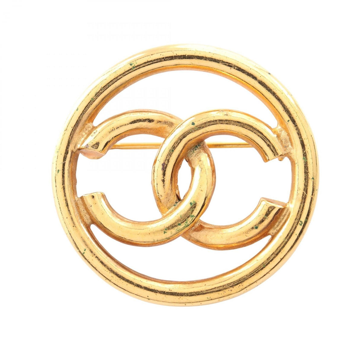 Chanel Vintage COCO · Gold Plated Brooch