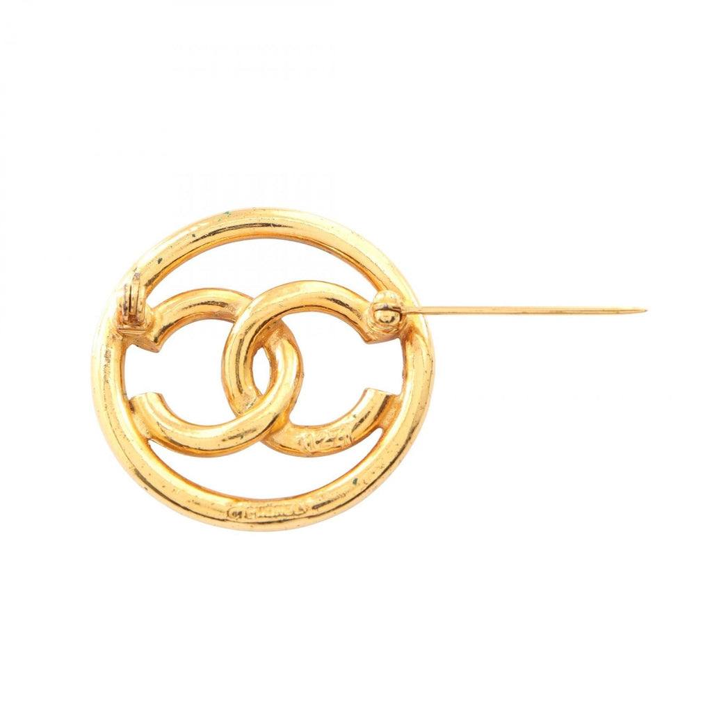 Chanel Vintage COCO · Gold Plated Brooch
