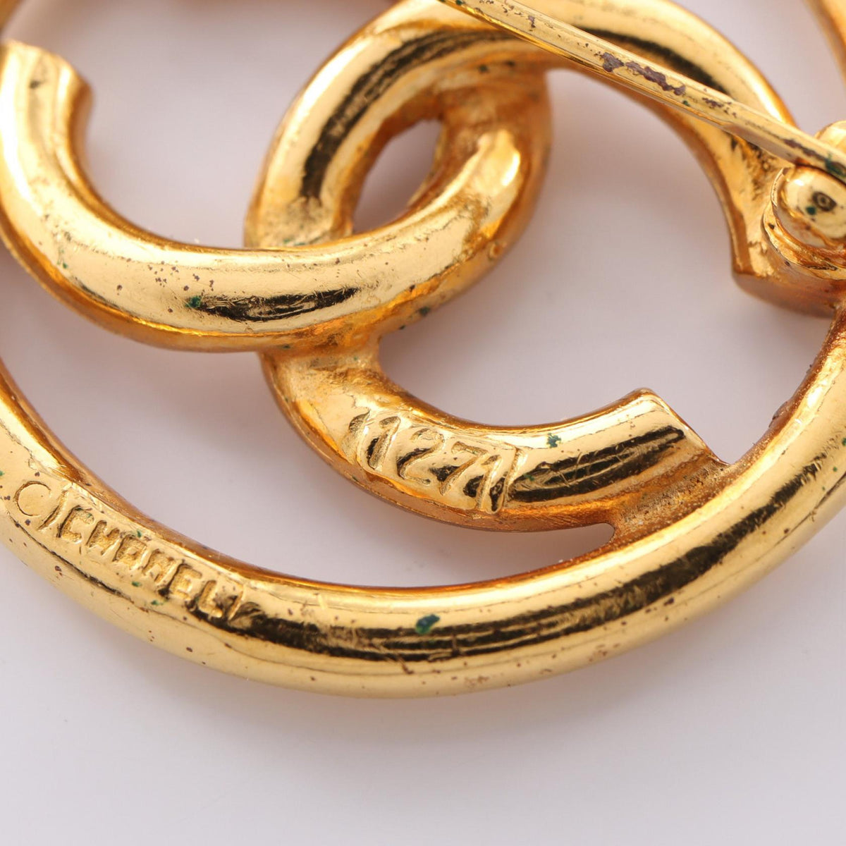 Chanel Vintage COCO · Gold Plated Brooch