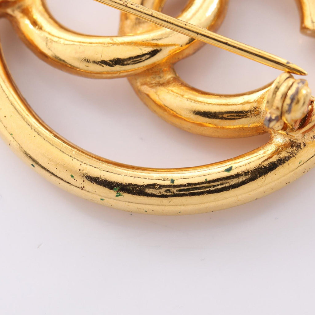 Chanel Vintage COCO · Gold Plated Brooch