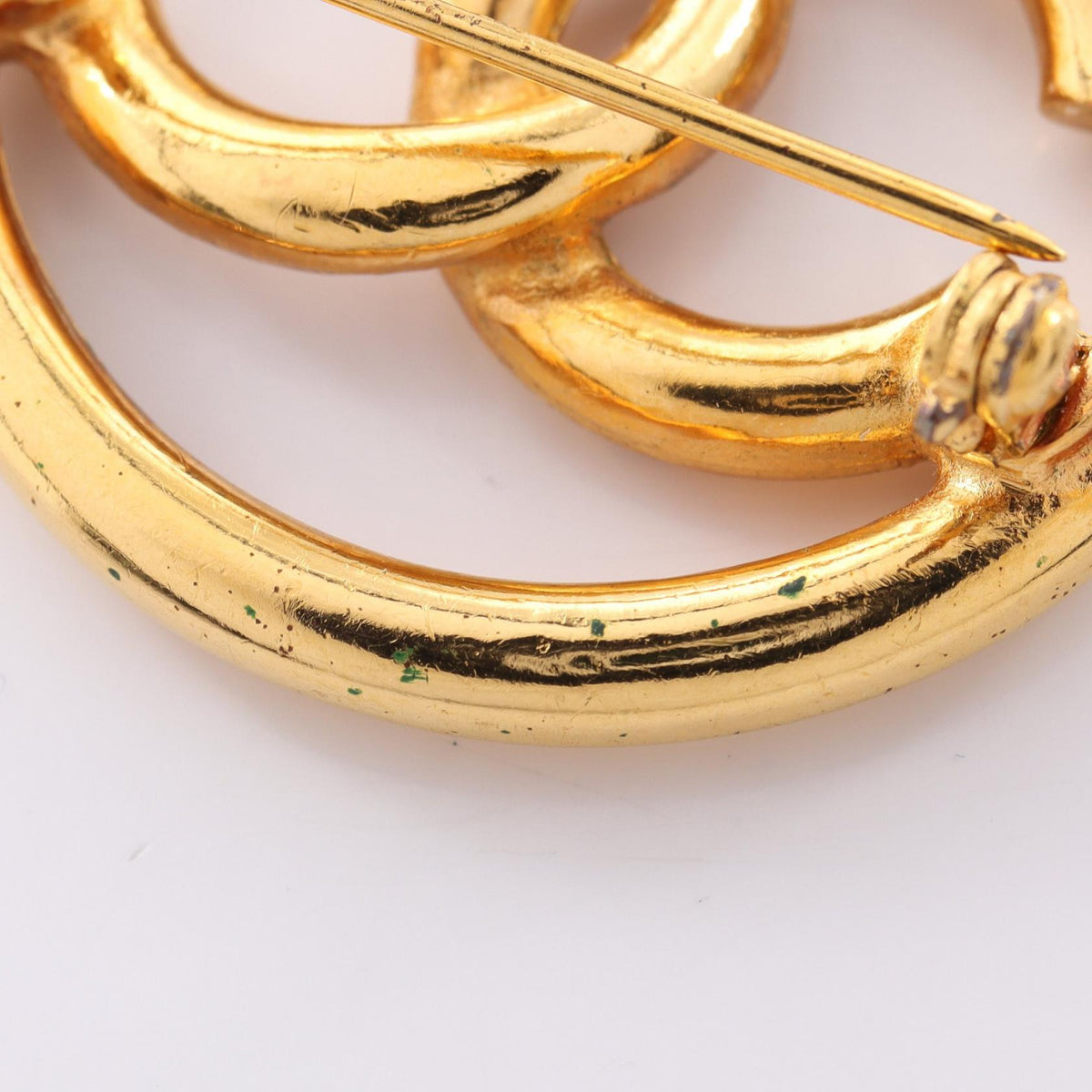 Chanel Vintage COCO · Gold Plated Brooch