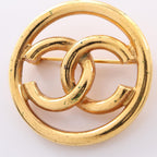 Chanel Vintage COCO · Gold Plated Brooch