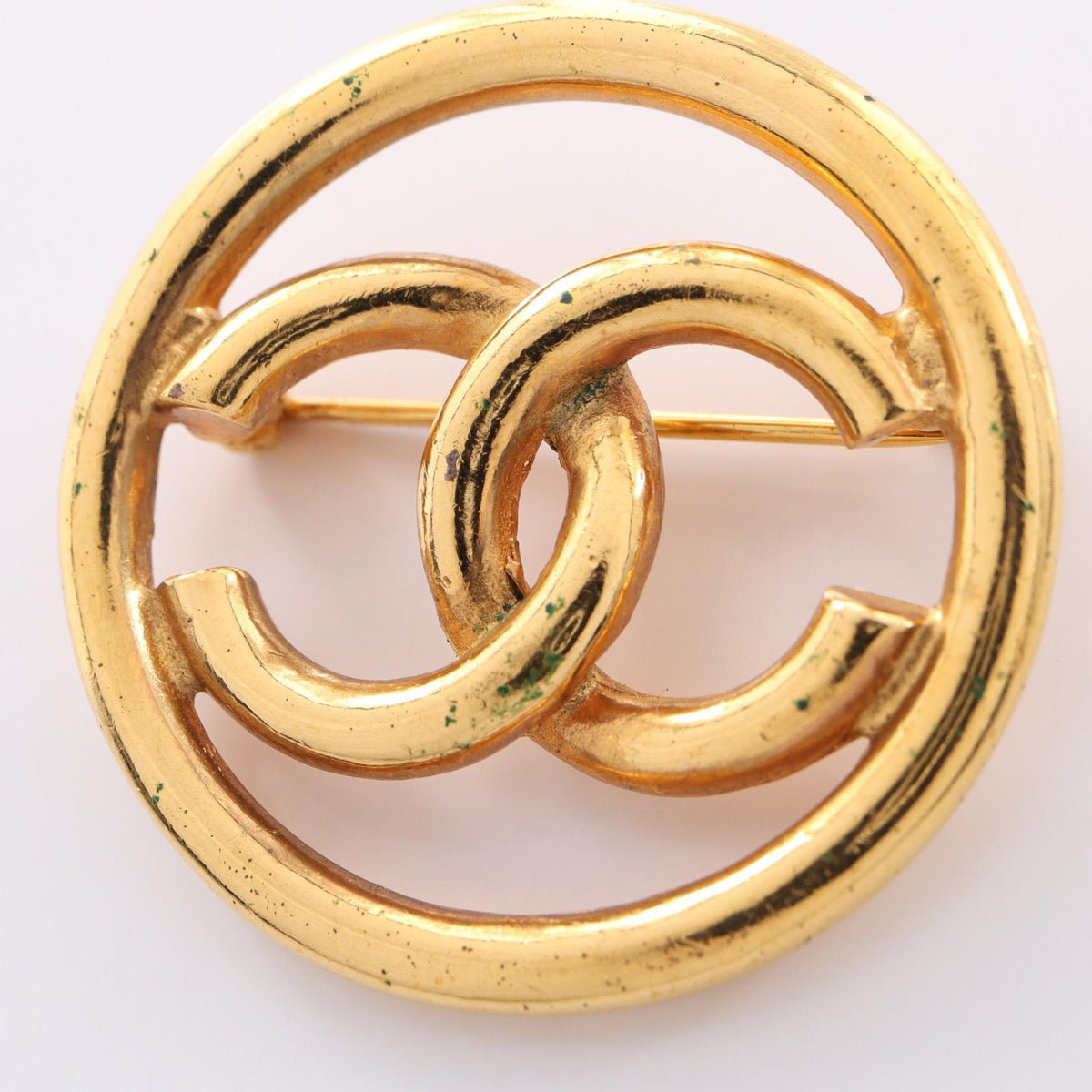 Chanel Vintage COCO · Gold Plated Brooch