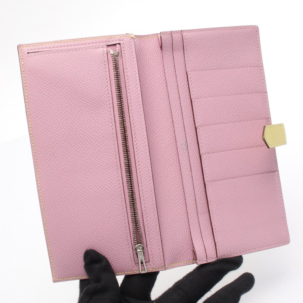 Hermès Bearn Soufflet Verso · Epsom