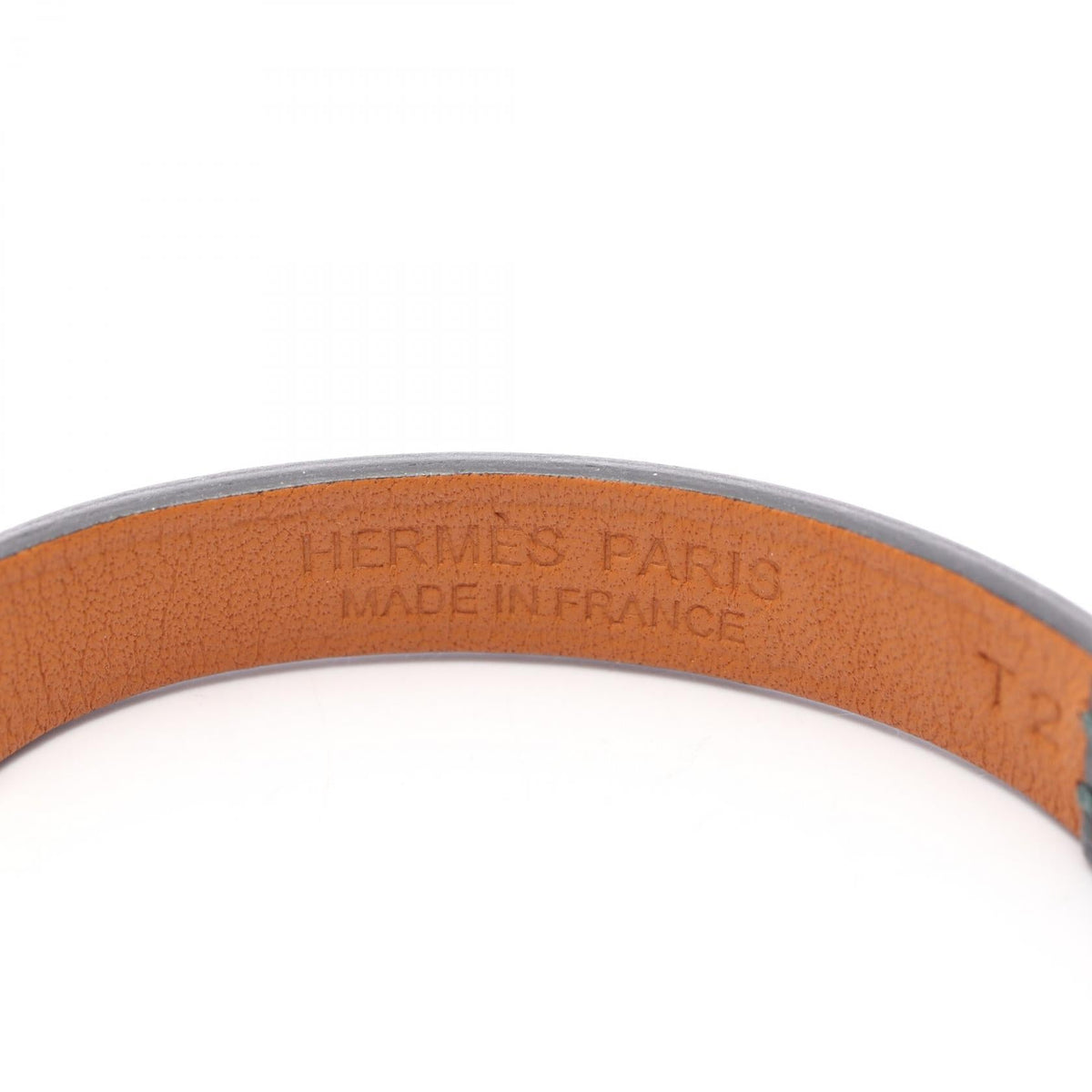 Hermès Micro Rival · Leather Bracelet