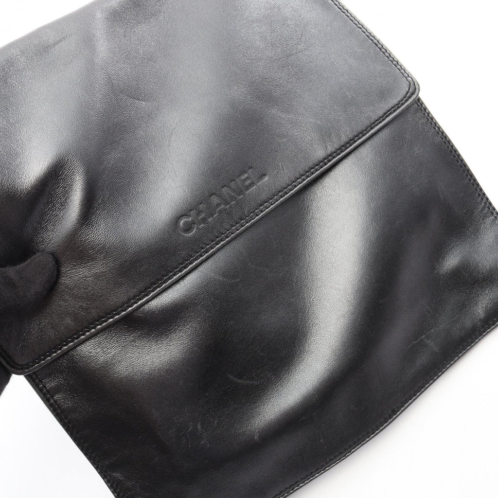 CHANEL Crossbody · Leather · Gold Hardware