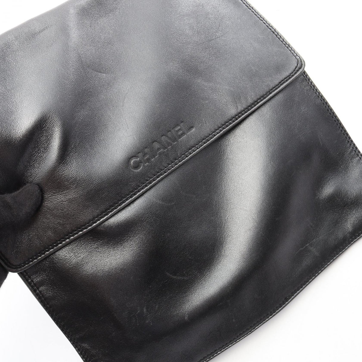 CHANEL Crossbody · Leather · Gold Hardware