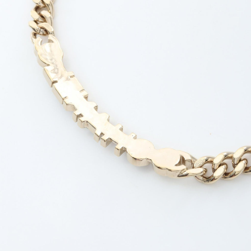 CHANEL COCO Logo Choker · Gold Plated