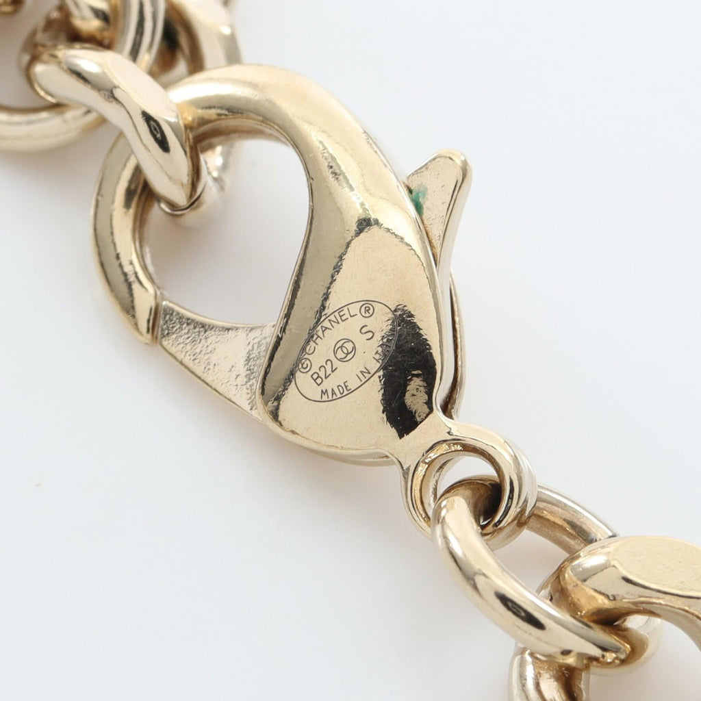 CHANEL COCO Logo Choker · Gold Plated