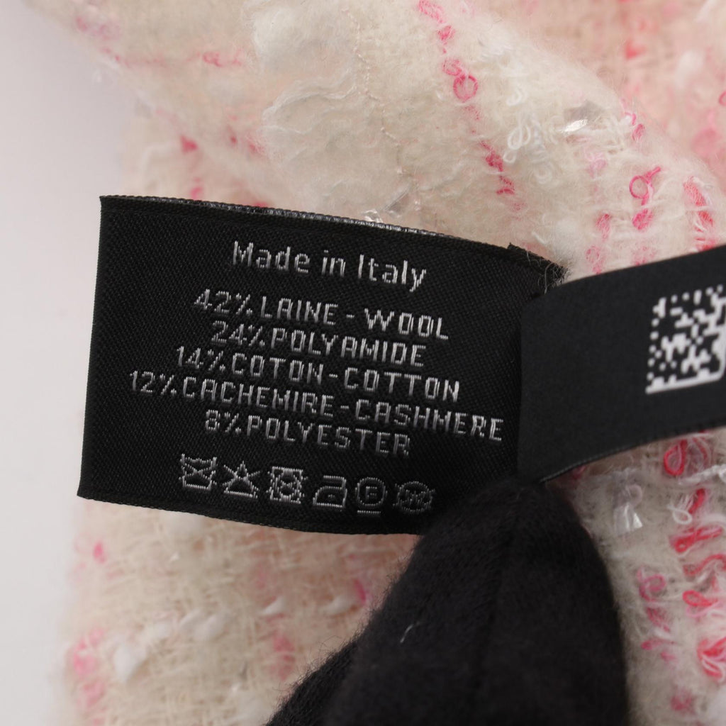Chanel COCO Mark · Sequin Embellished Scarf