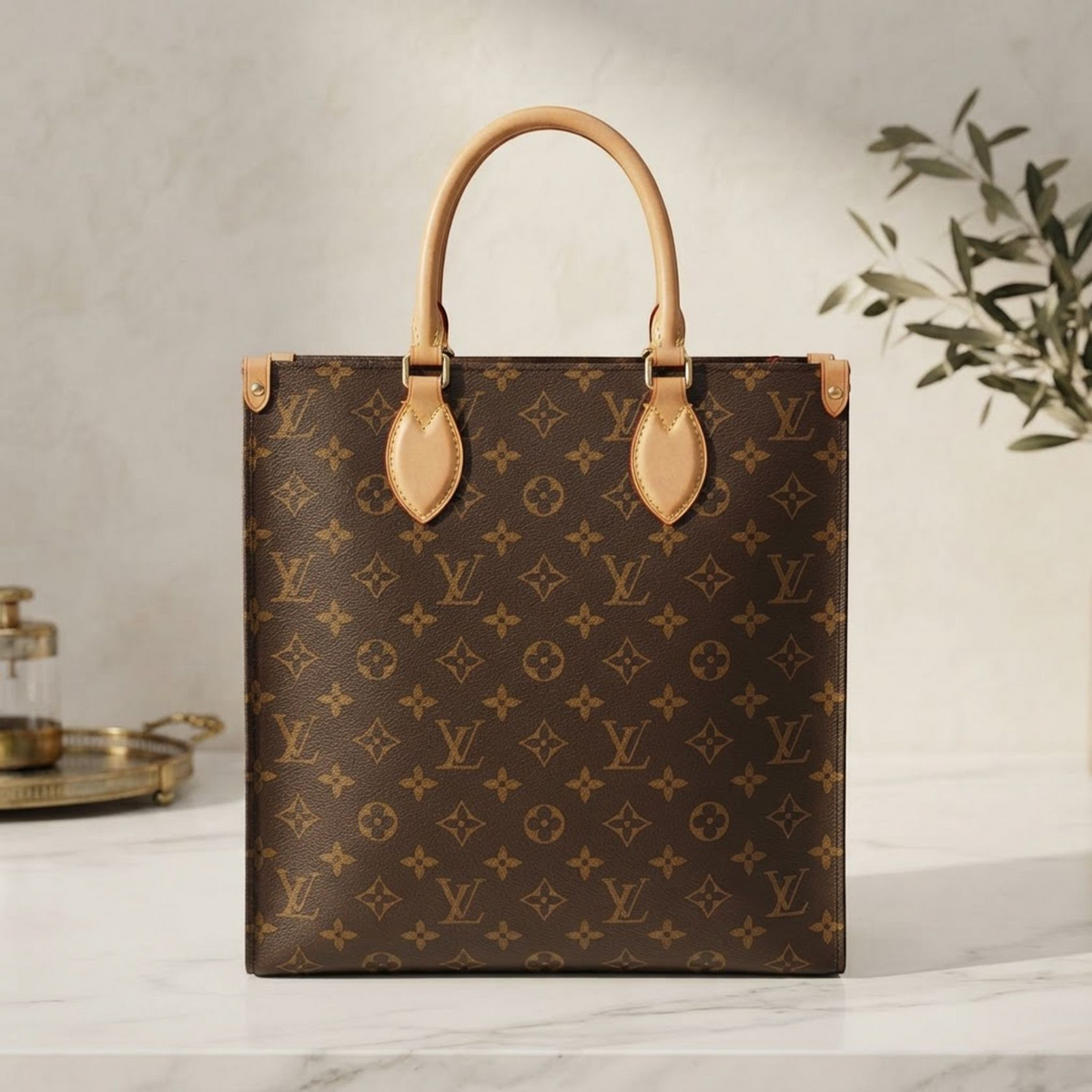 Louis Vuitton Sac Plat PM · Monogram