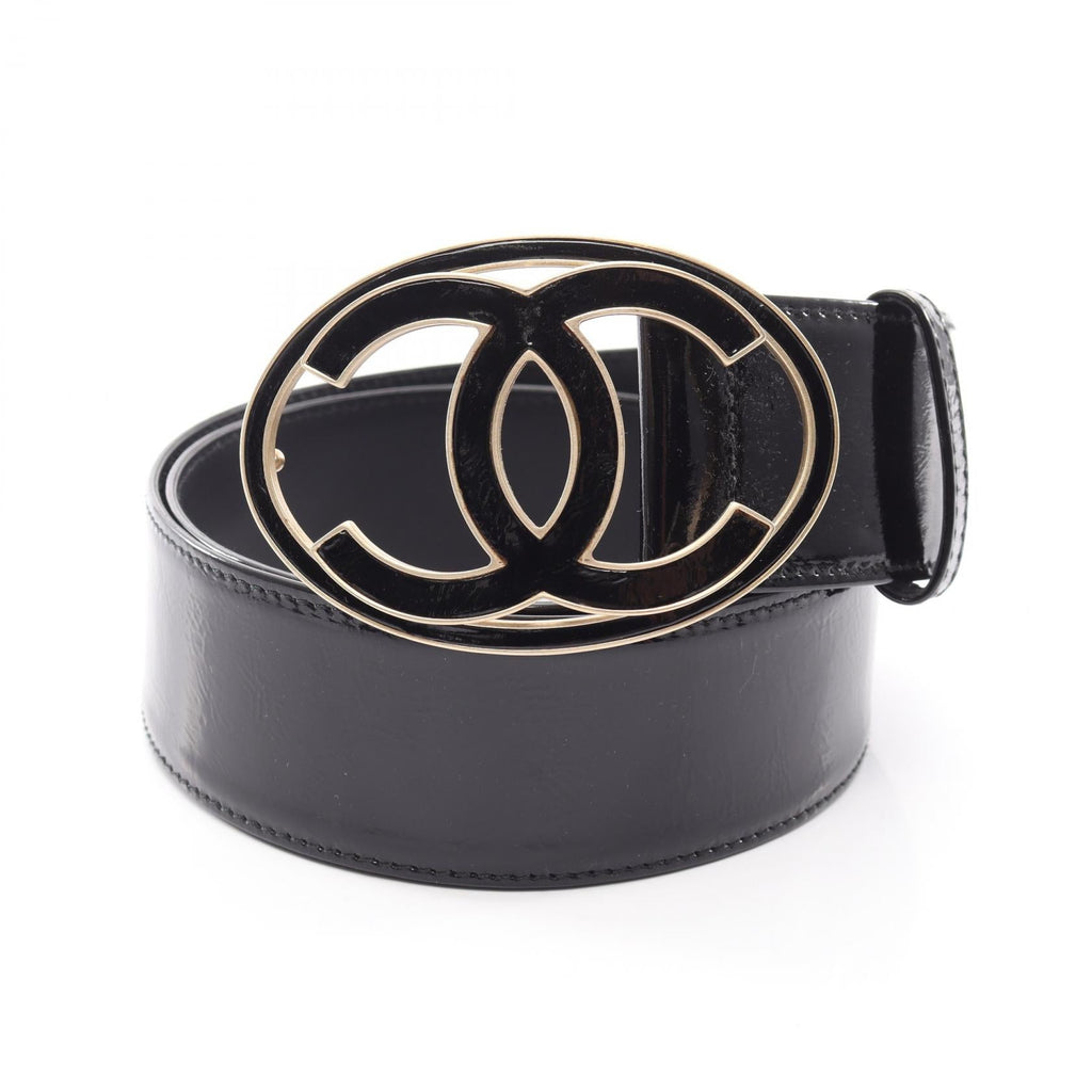 CHANEL Coco · Patent Leather Belt