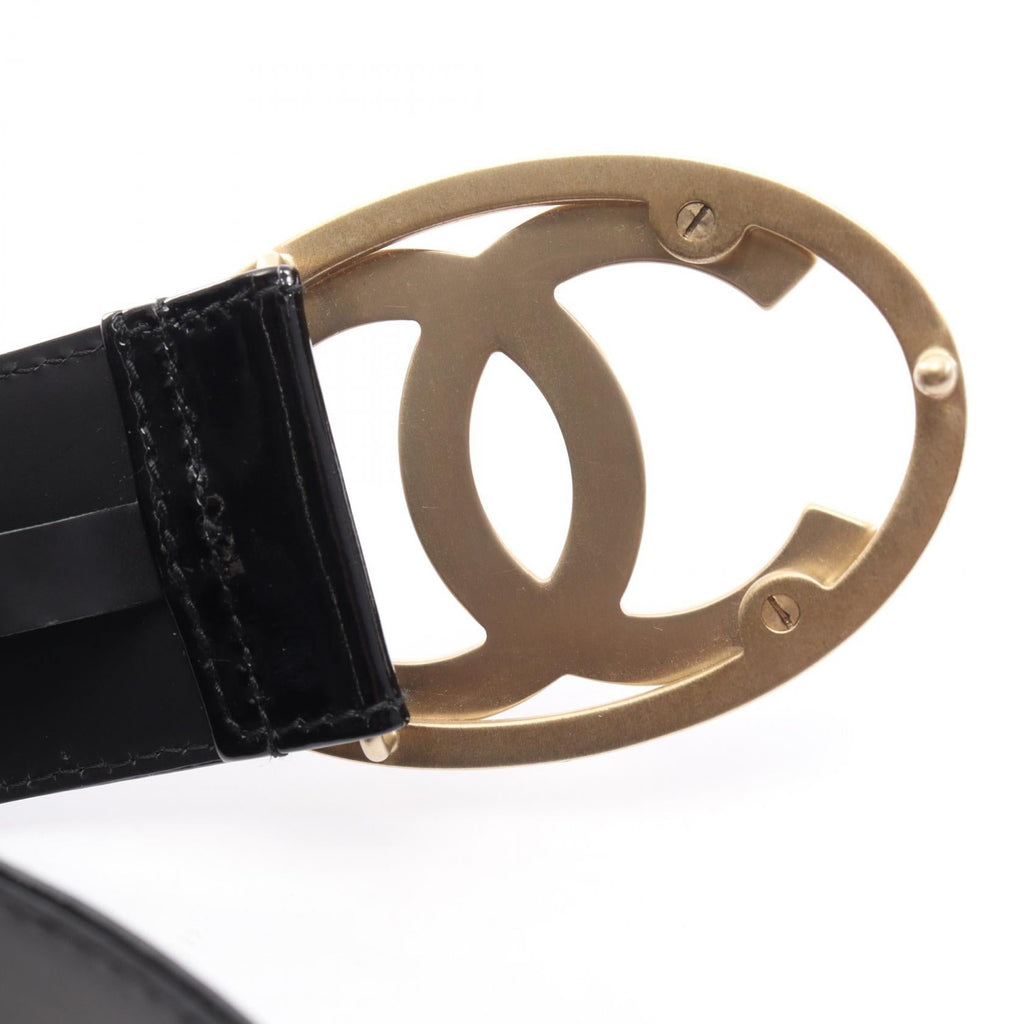 CHANEL Coco · Patent Leather Belt