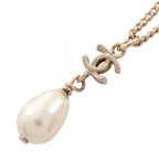 Chanel COCO Mark · Pearl Swing Necklace