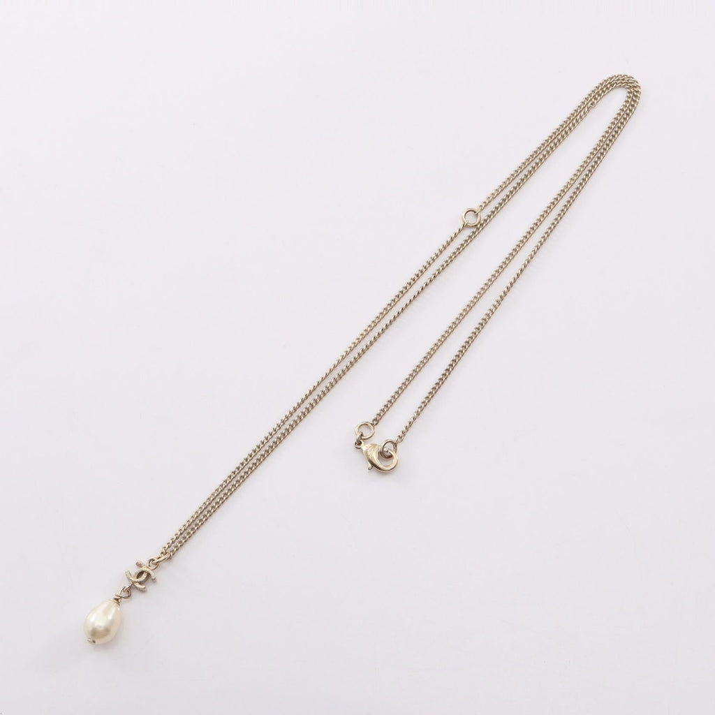 Chanel COCO Mark · Pearl Swing Necklace