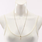 Chanel COCO Mark · Pearl Swing Necklace