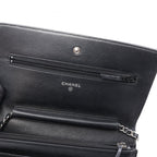 Chanel WOC · Grained Calfskin · Chain