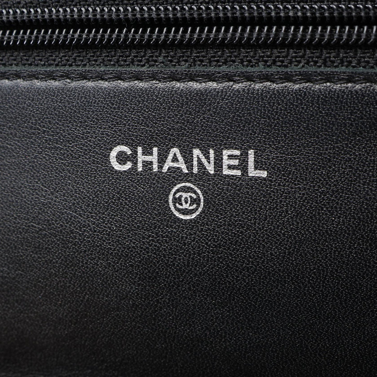 Chanel WOC · Grained Calfskin · Chain
