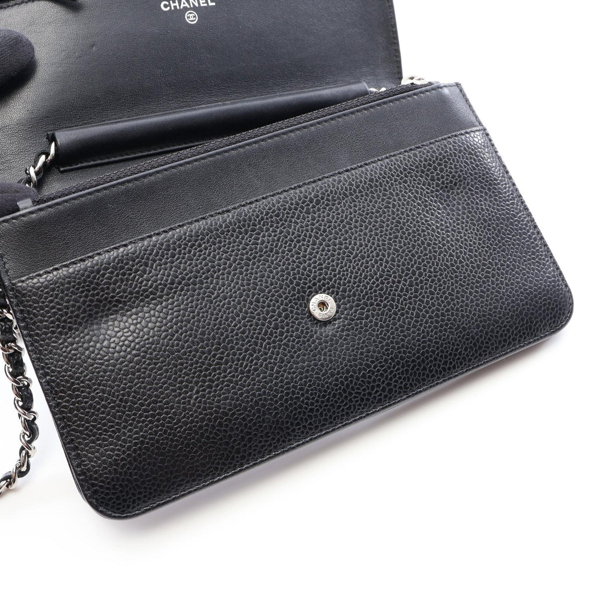 Chanel WOC · Grained Calfskin · Chain
