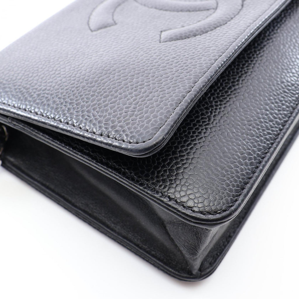 Chanel WOC · Grained Calfskin · Chain
