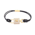 Louis Vuitton LV Padlock · Leather Bracelet