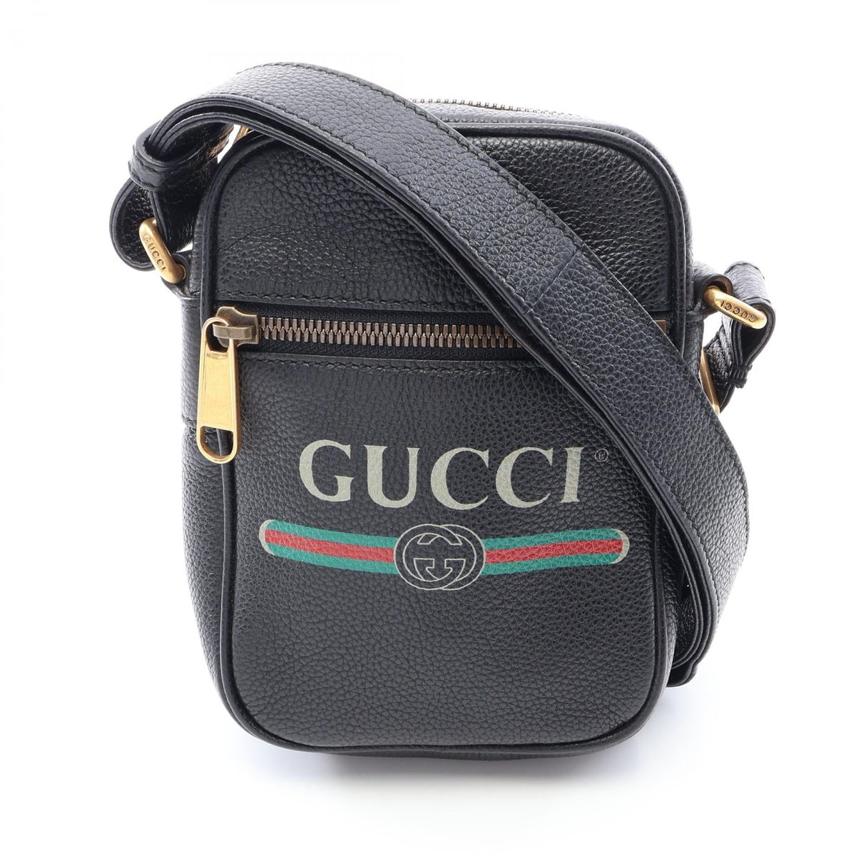 Gucci Webbing Line · Leather Shoulder Bag