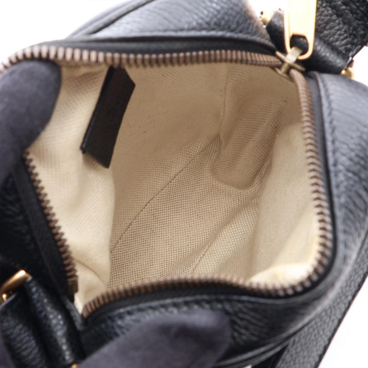 Gucci Webbing Line · Leather Shoulder Bag
