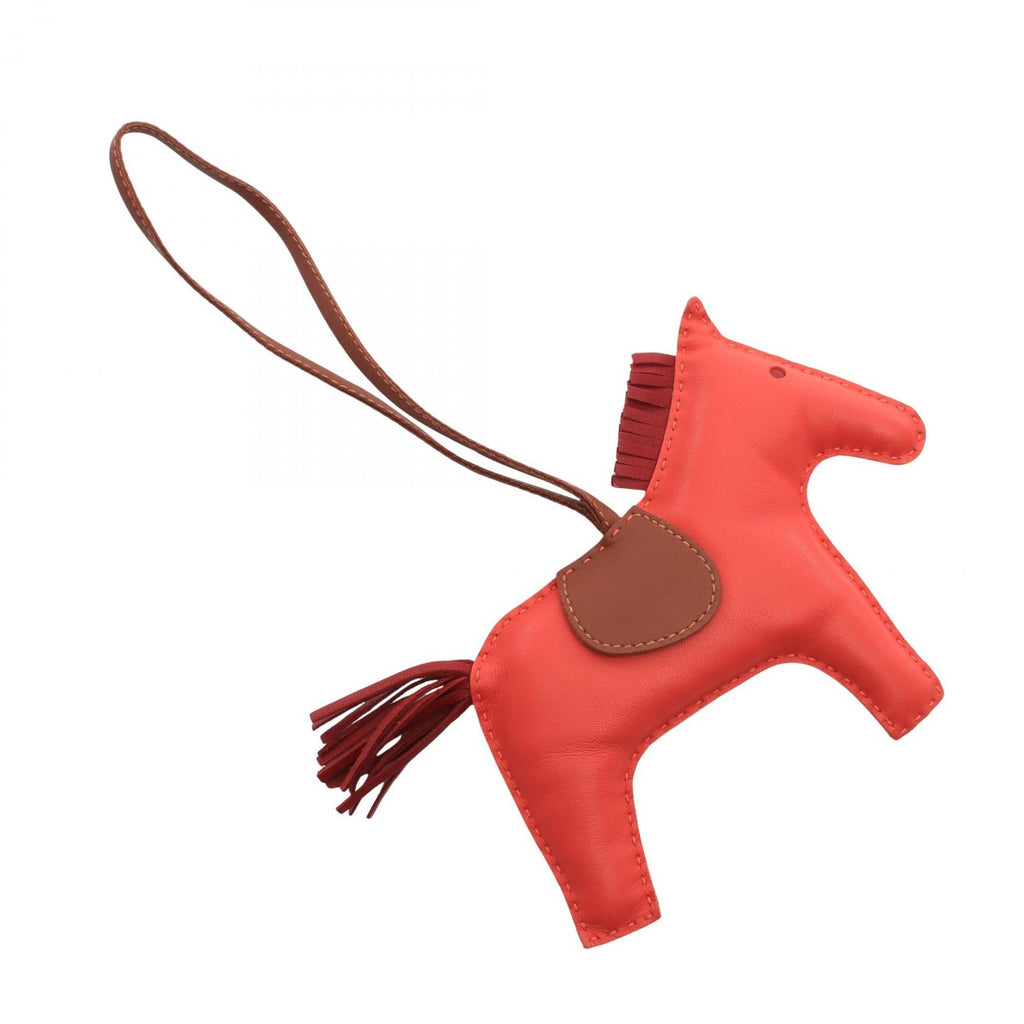 Hermès Rodeo GM · Rose Jaipur · Agneau Milo