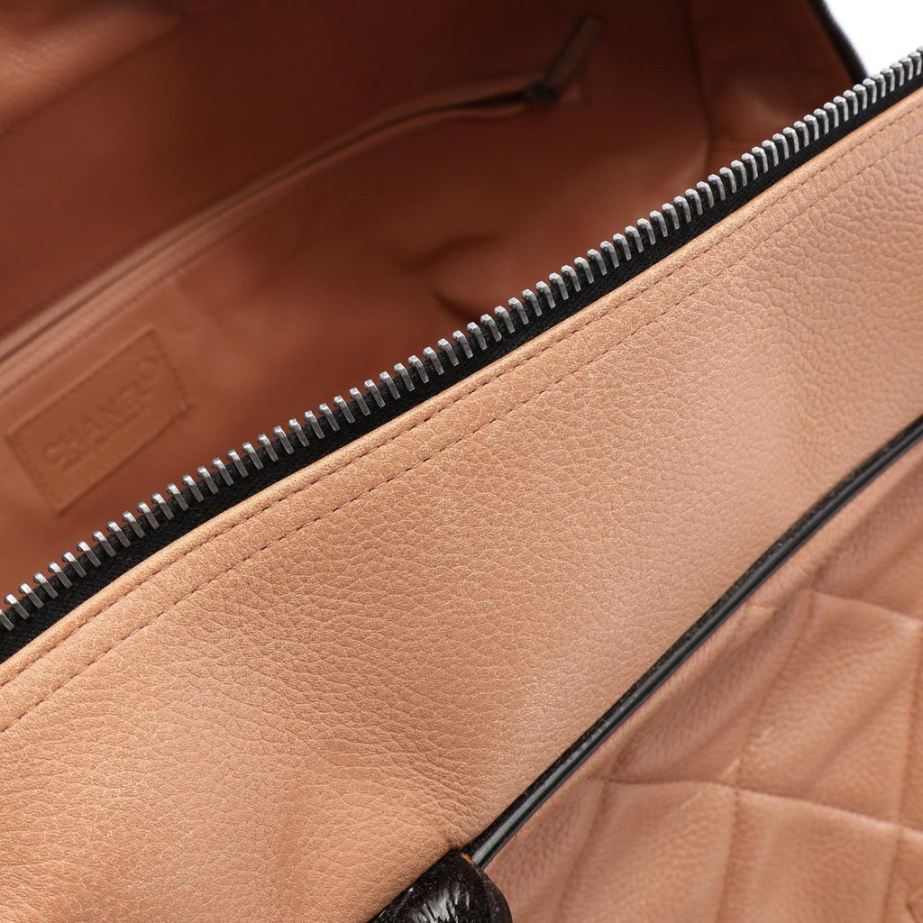 Chanel Matelassé · Grained Calfskin · Bowling