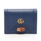 Gucci Double G Bamboo · Leather Wallet