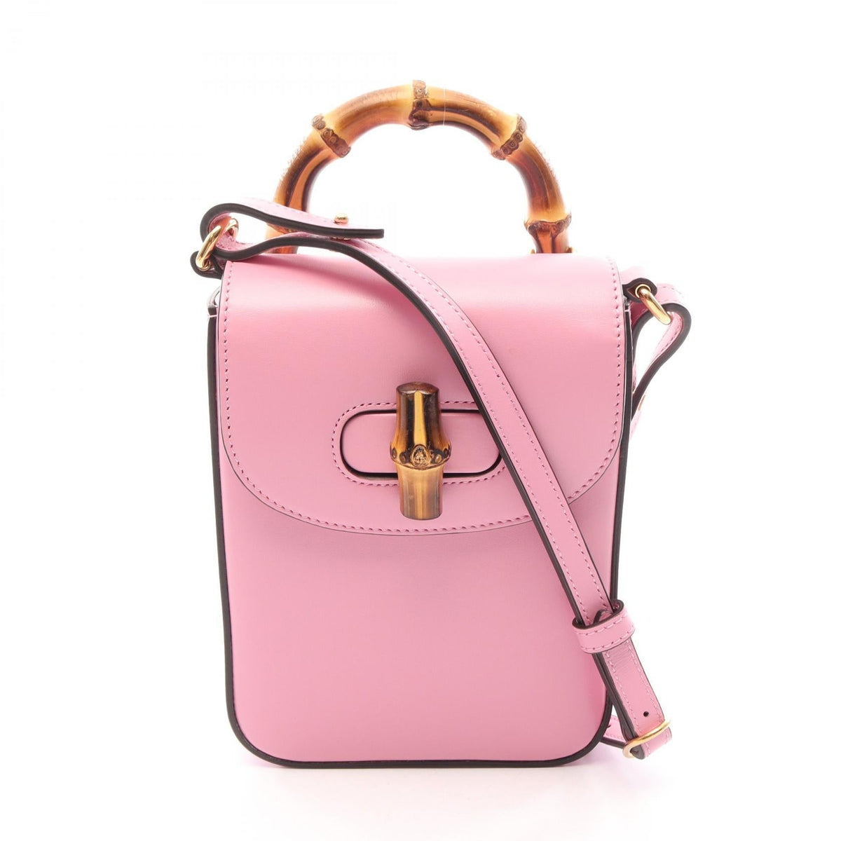 Gucci Bamboo Mini · Leather Crossbody