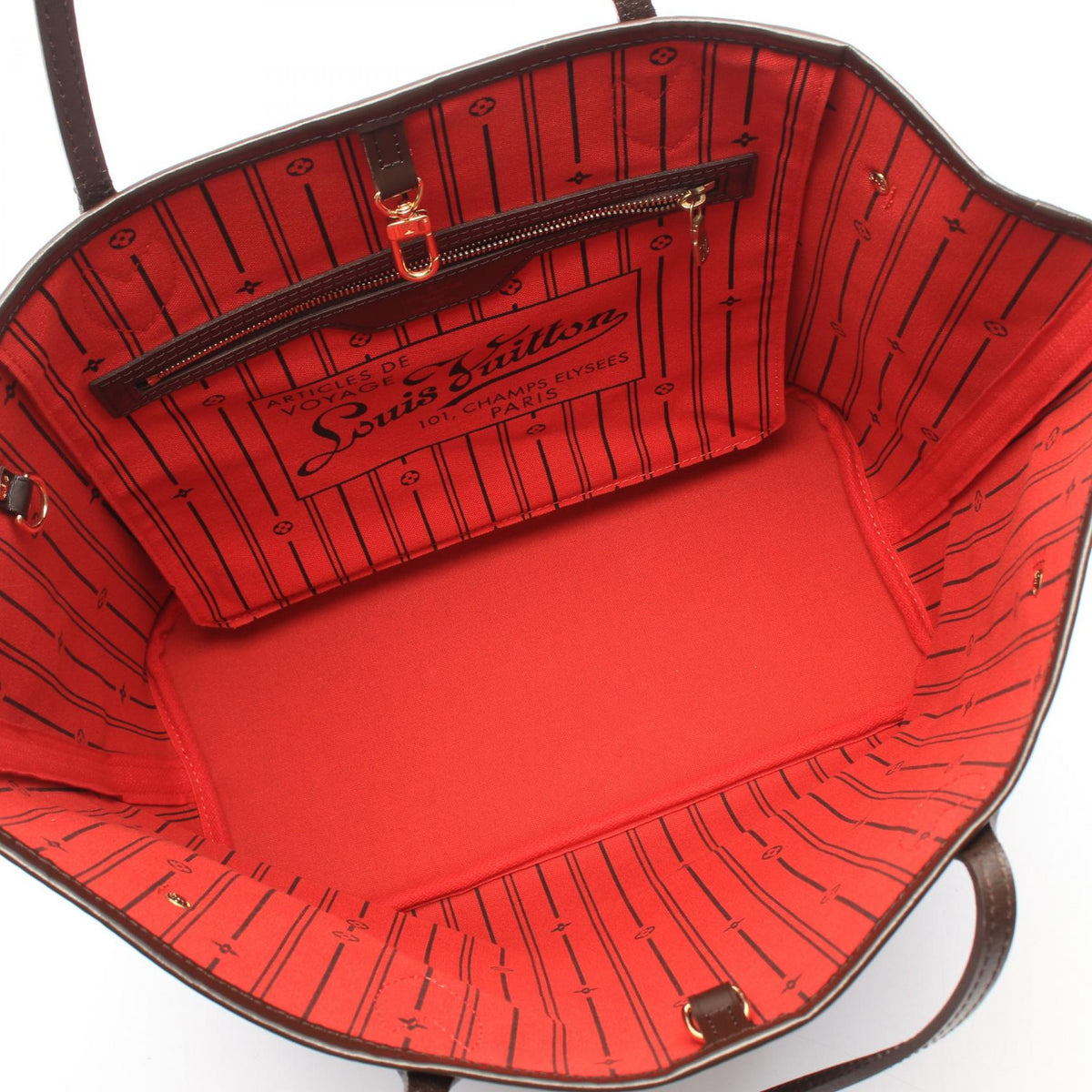 Louis Vuitton Neverfull MM · Damier Ebene