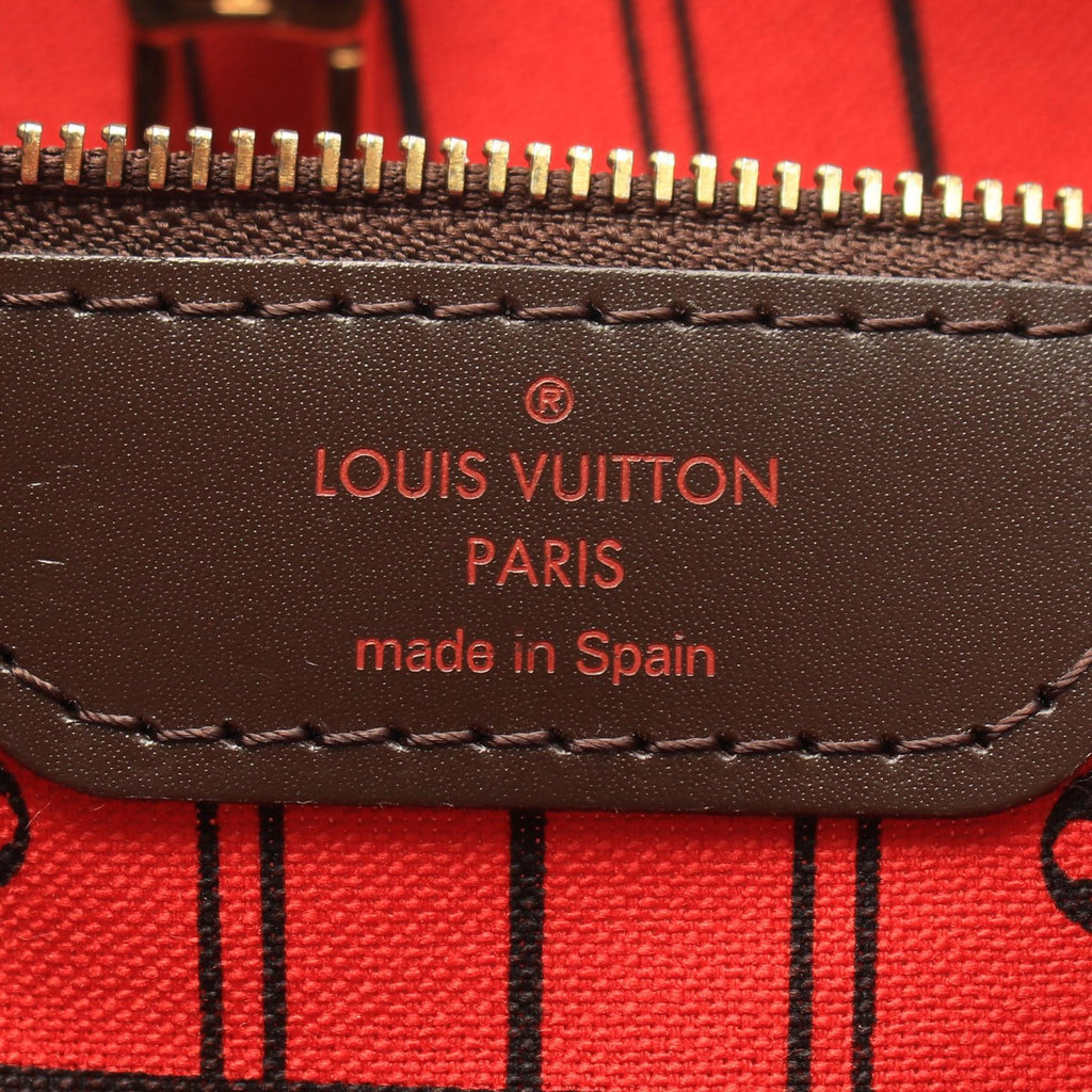 Louis Vuitton Neverfull MM · Damier Ebene