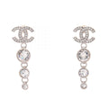 Chanel CC · Rhinestone Earrings