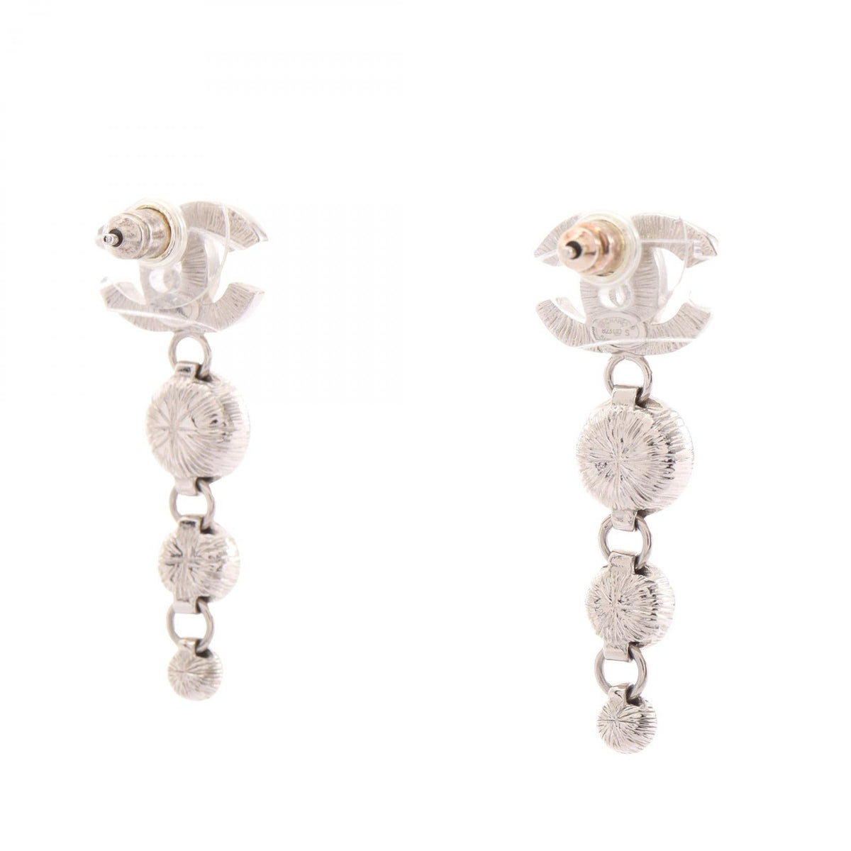 Chanel CC · Rhinestone Earrings