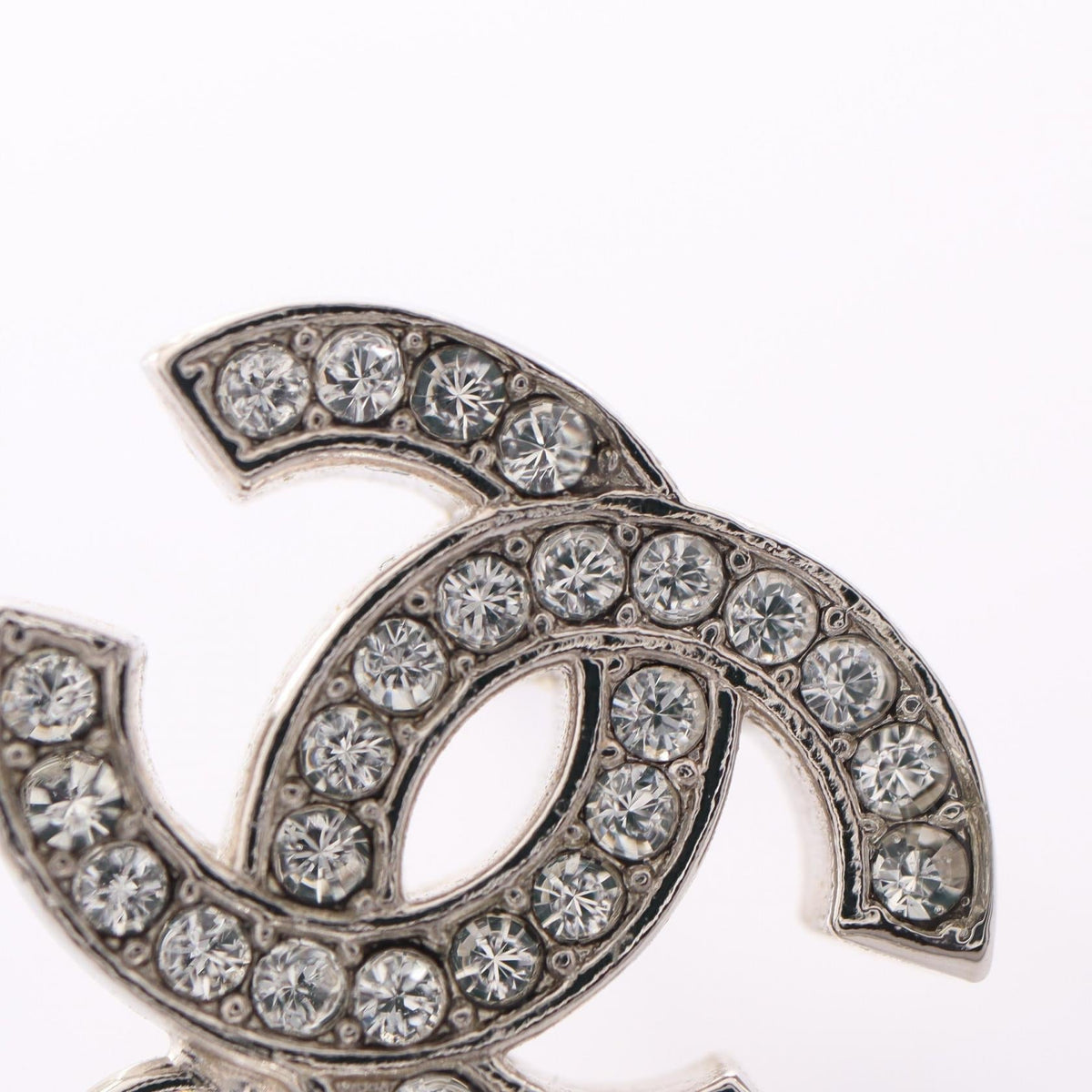 Chanel CC · Rhinestone Earrings