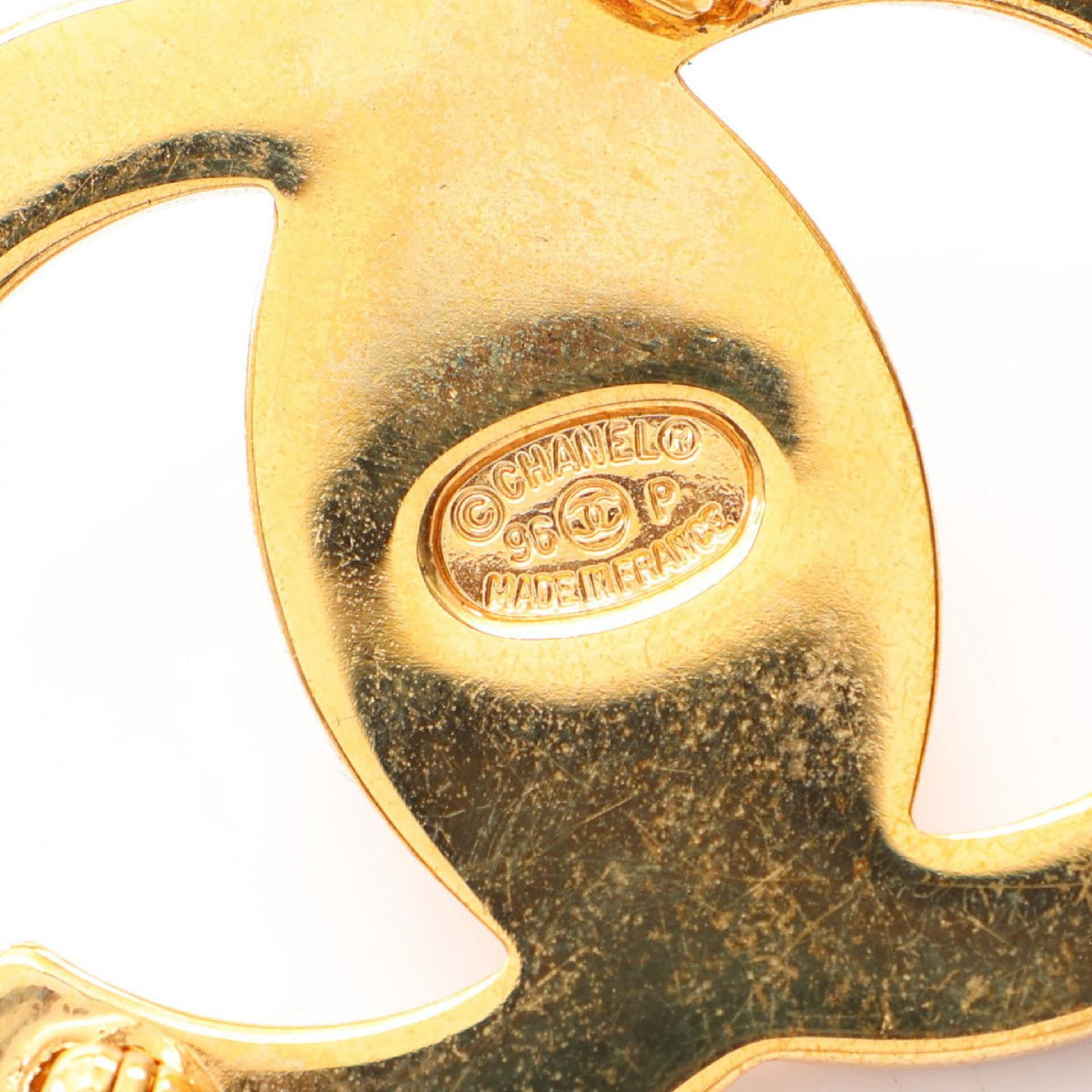 Chanel COCO Mark · Gold-Plated Brooch