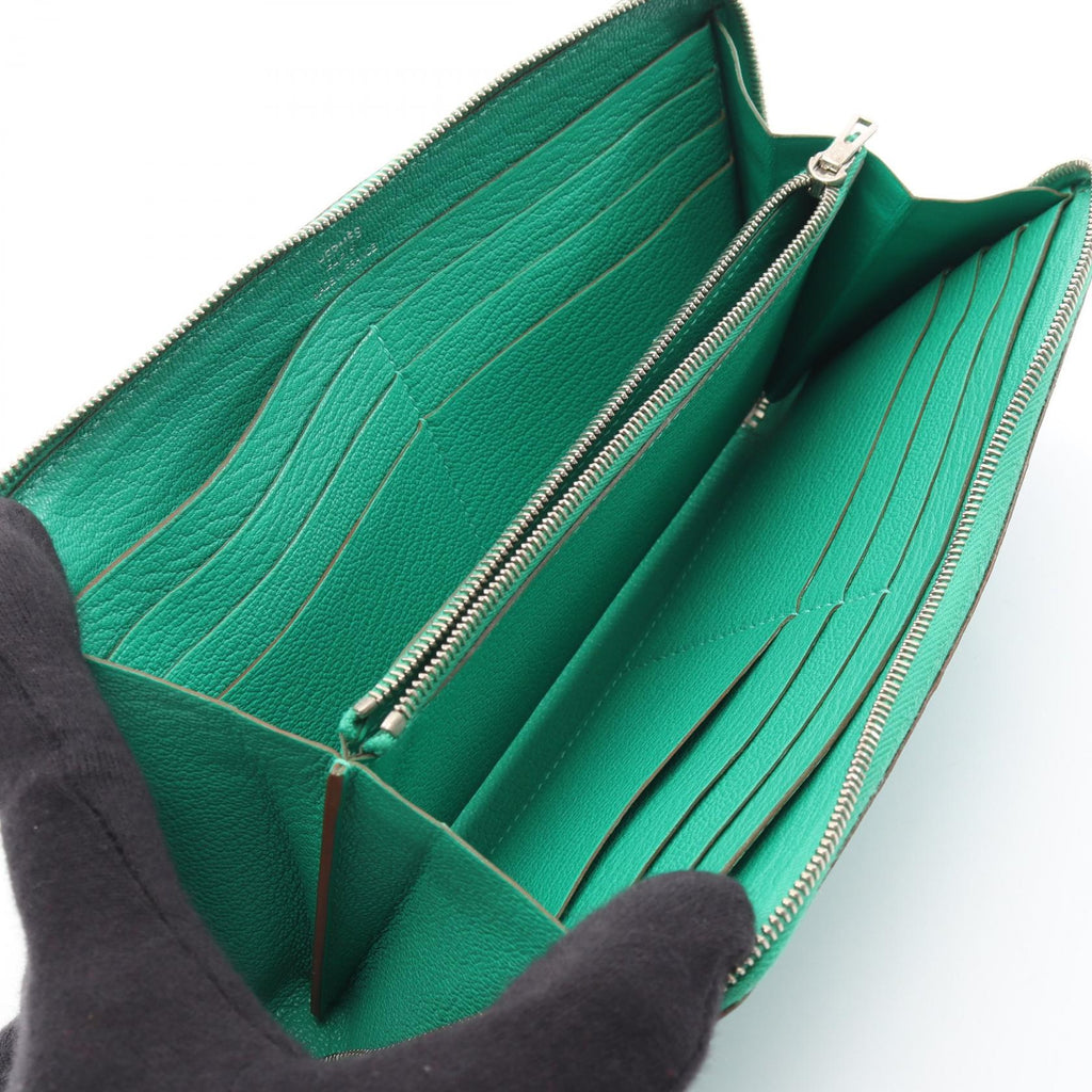 Hermès Azap Long · Menthe Chèvre