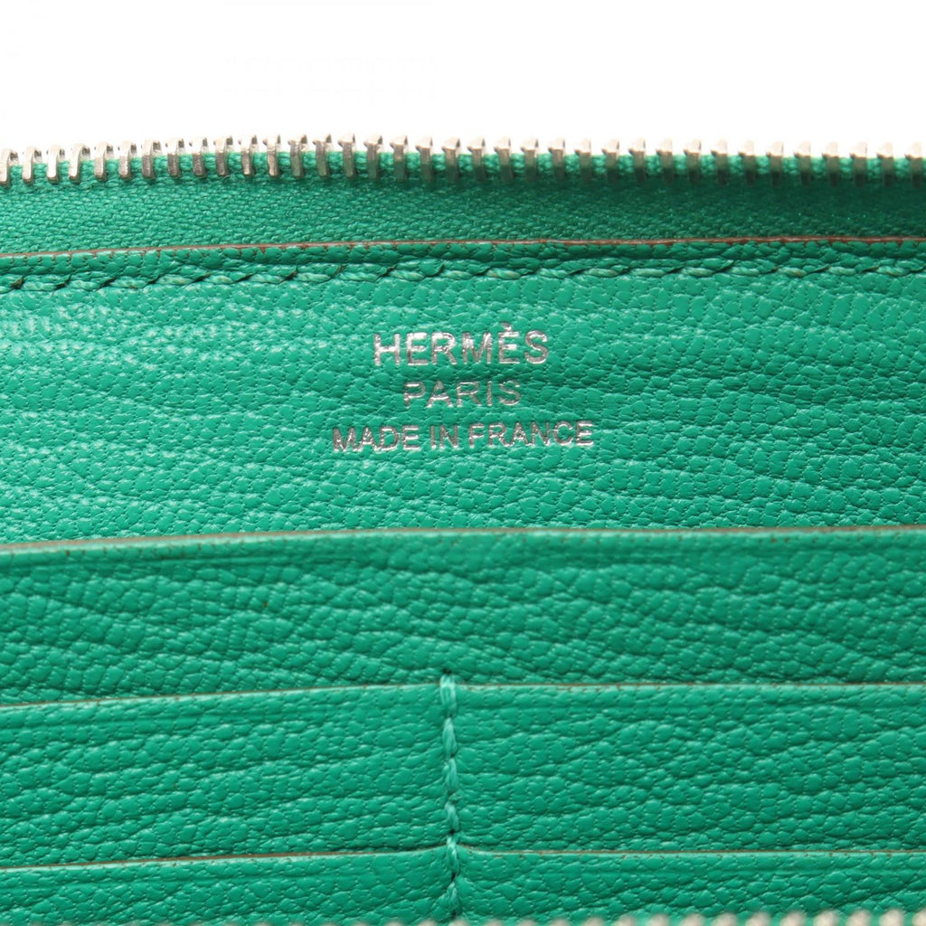 Hermès Azap Long · Menthe Chèvre