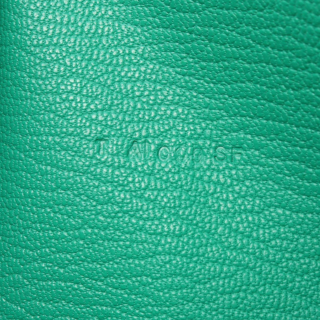 Hermès Azap Long · Menthe Chèvre