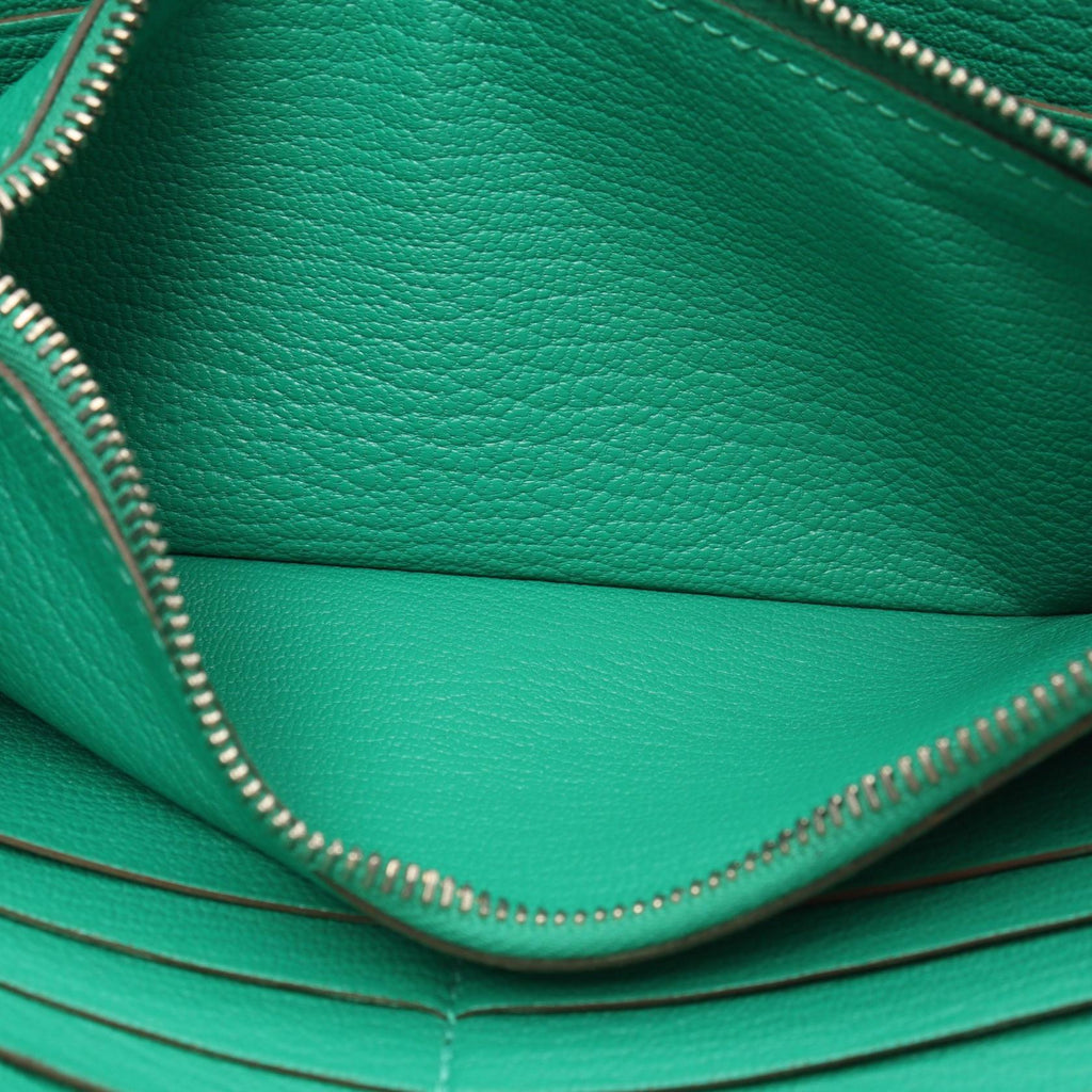 Hermès Azap Long · Menthe Chèvre
