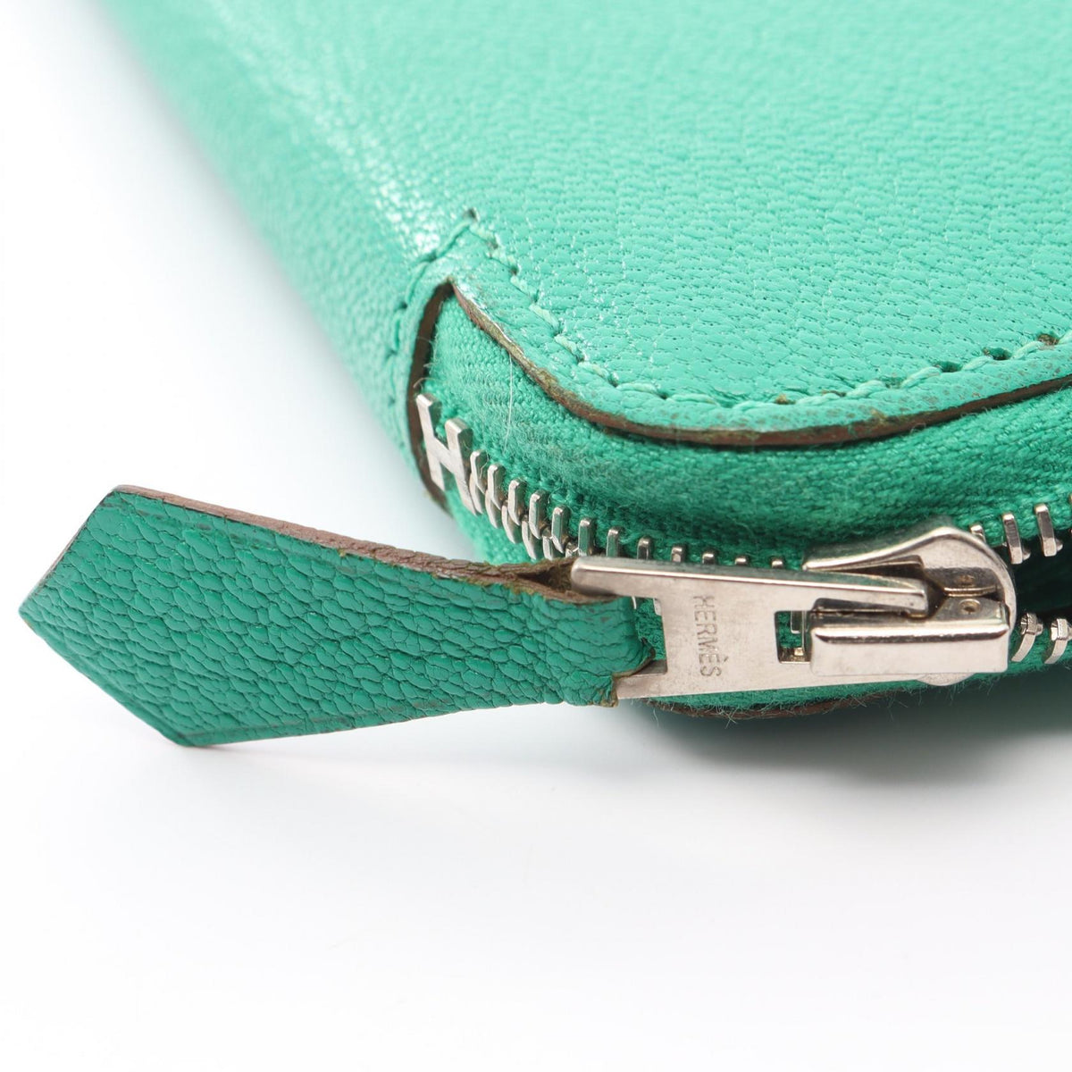 Hermès Azap Long · Menthe Chèvre