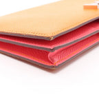 Hermès Bearn Soufflet · Apricot Epsom