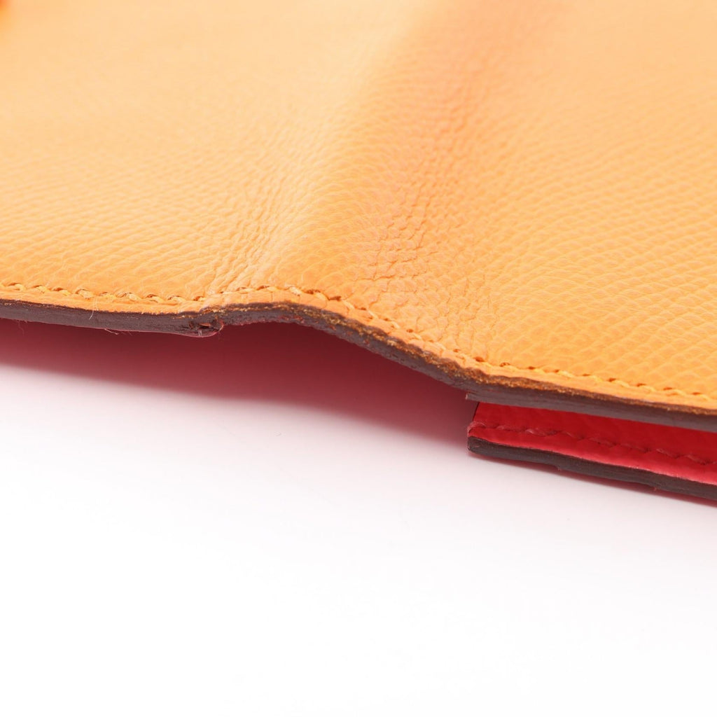 Hermès Bearn Soufflet · Apricot Epsom