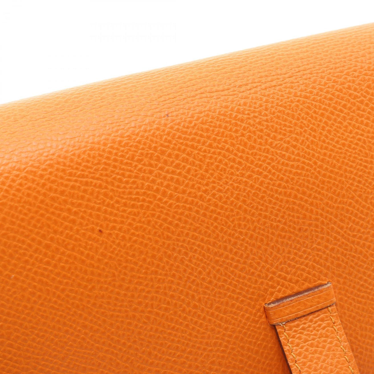Hermès Bearn Soufflet · Apricot Epsom