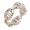 Hermès Enchaînée PM · Sterling Silver Ring