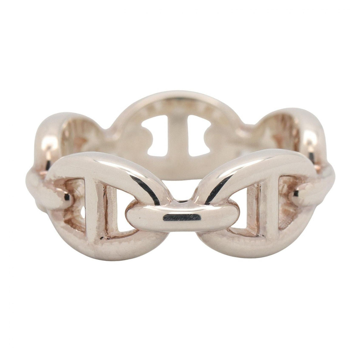 Hermès Enchaînée PM · Sterling Silver Ring