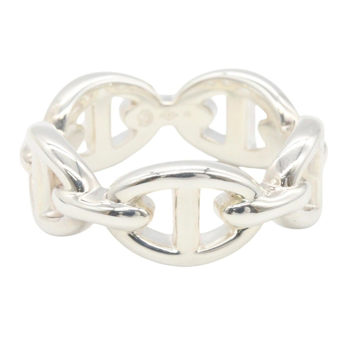 Hermès Enchaînée PM Ring · Sterling Silver