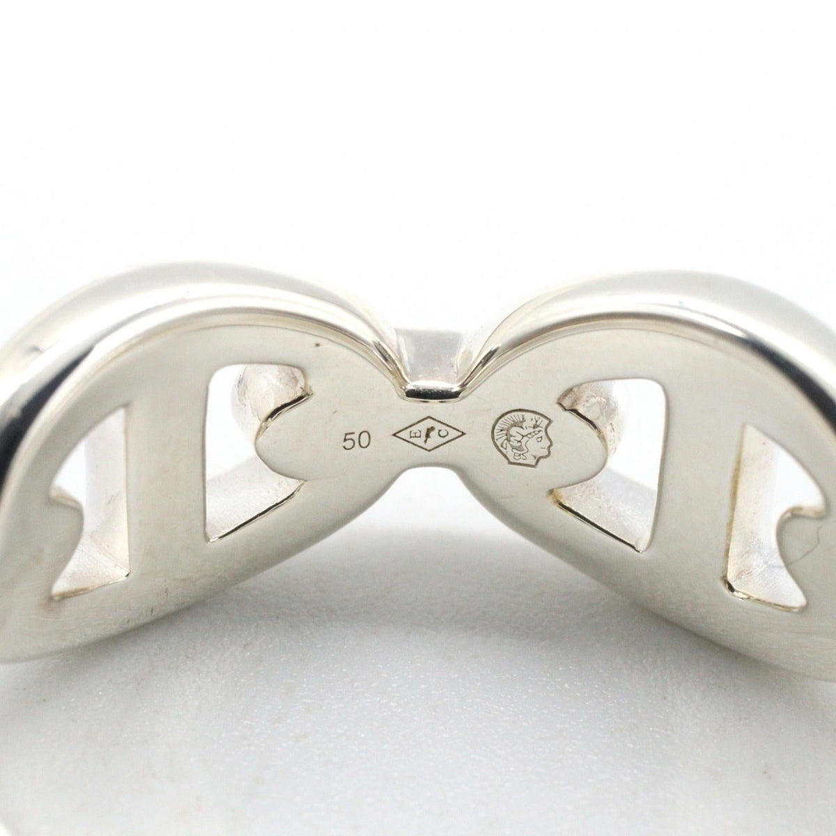 Hermès Enchaînée PM Ring · Sterling Silver